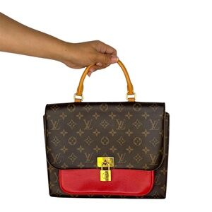 LOUIS VUITTON MARIGNAN MONOGRAM CANVAS SHOULDER BAG